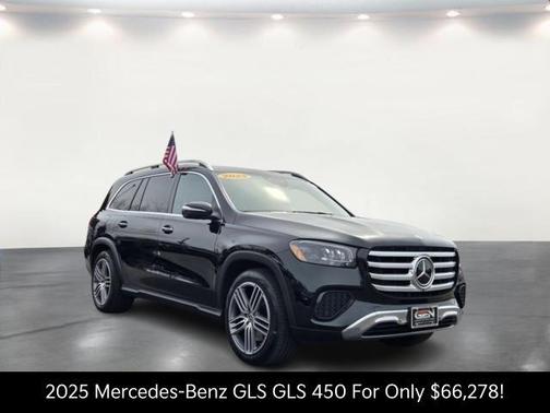 Black 2025 Mercedes-Benz GLS 450 4MATIC