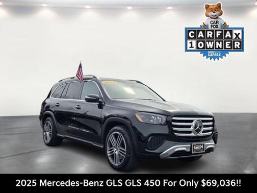 Black 2025 Mercedes-Benz GLS 450 4MATIC
