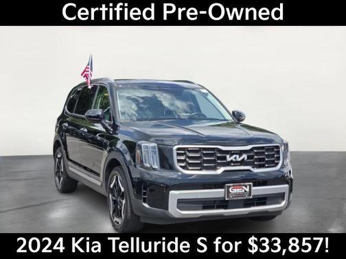 Ebony Black 2024 Kia Telluride S