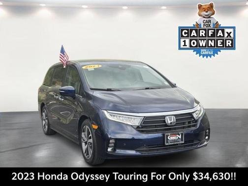 Obsidian Blue Pearl 2023 Honda Odyssey Touring