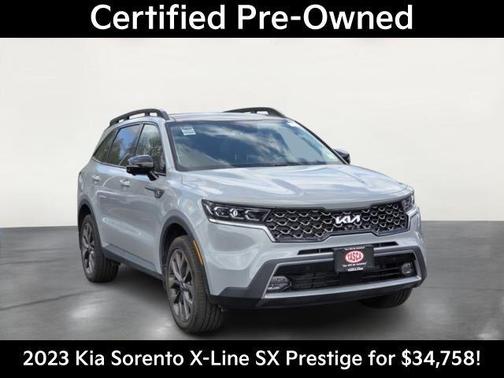 Wolf Gray 2023 Kia Sorento SX