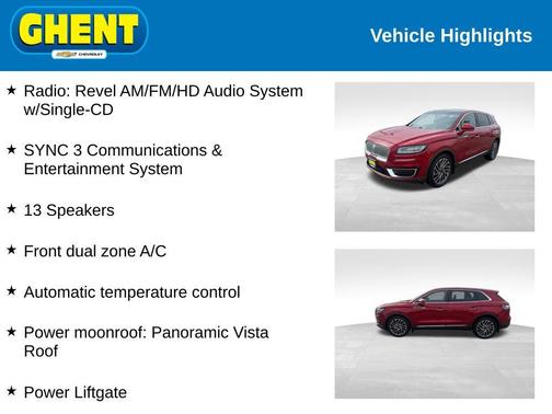 2020 Lincoln Nautilus Reserve