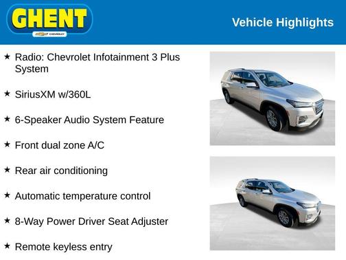 2022 Chevrolet Traverse LT Cloth