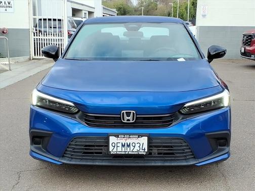 Aegean Blue Metallic 2023 Honda Civic