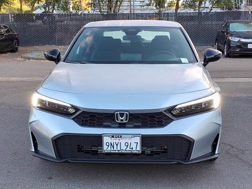 Solar Silver Metallic 2025 Honda Civic