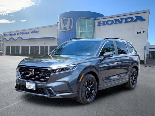 Meteorite Gray Metallic 2024 Honda CR-V Hybrid