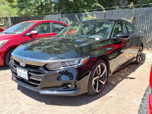 Crystal Black Pearl 2022 Honda Accord Hybrid