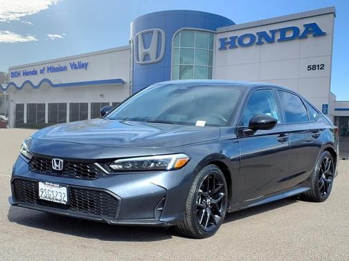 Meteorite Gray Metallic 2025 Honda Civic