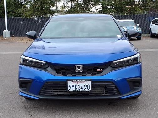 Aegean Blue Metallic 2024 Honda Civic Si