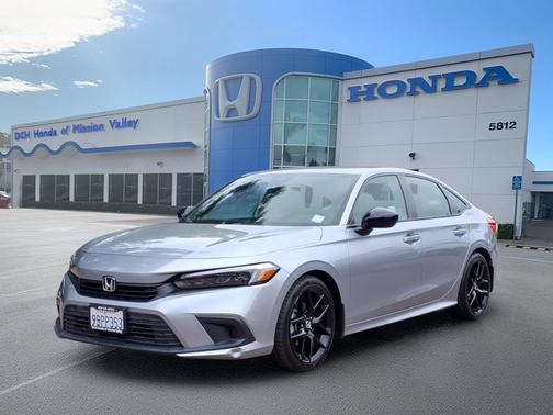 Lunar Silver Metallic 2022 Honda Civic