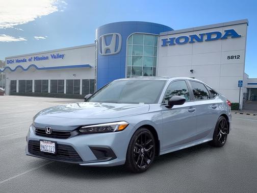 Sonic Gray Pearl 2024 Honda Civic