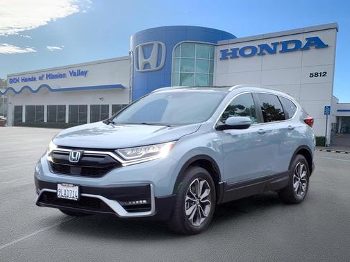 Sonic Gray Pearl 2021 Honda CR-V Hybrid