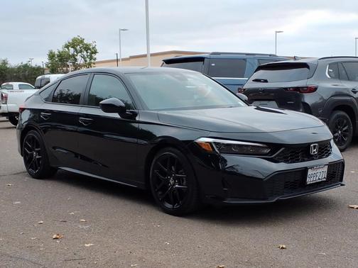 Crystal Black Pearl 2025 Honda Civic