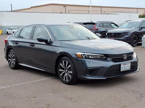Meteorite Gray Metallic 2023 Honda Civic