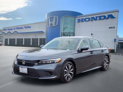 Meteorite Gray Metallic 2023 Honda Civic