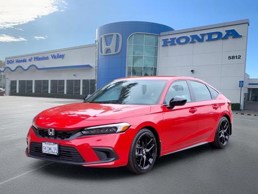Rallye Red 2024 Honda Civic