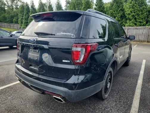 Shadow Black 2017 Ford Explorer sport