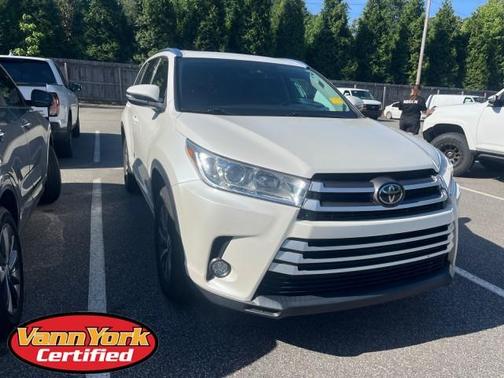Blizzard Pearl 2018 Toyota Highlander XLE