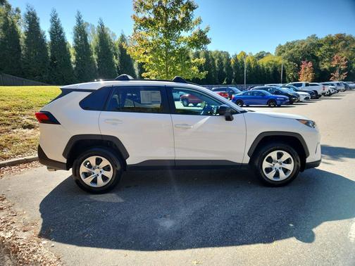 Super White 2021 Toyota RAV4 LE