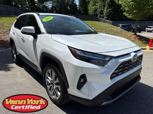 Wind Chill Pearl 2023 Toyota RAV4 Limited