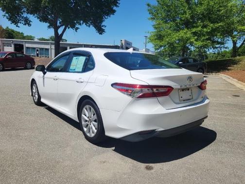 Super White 2019 Toyota Camry LE