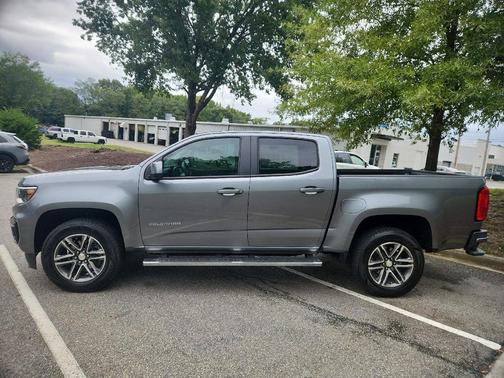 Satin Steel Metallic 2021 Chevrolet Colorado WT