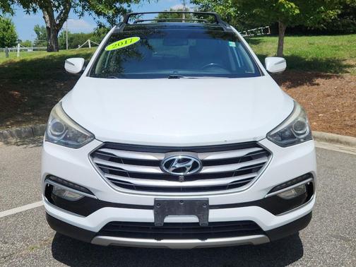 Frost White Pearl 2017 Hyundai Santa Fe Sport 2.0L Turbo Ultimate