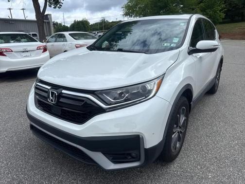 Platinum White Pearl 2021 Honda CR-V EX