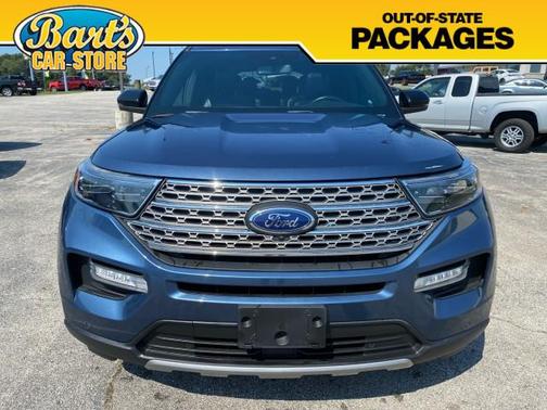 Blue Metallic 2020 Ford Explorer Limited
