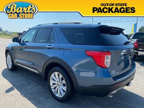 Blue Metallic 2020 Ford Explorer Limited