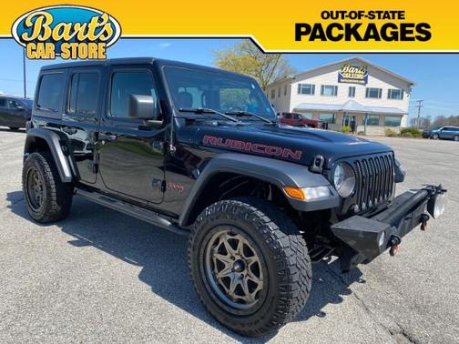 Black Clearcoat 2018 Jeep Wrangler Unlimited Rubicon
