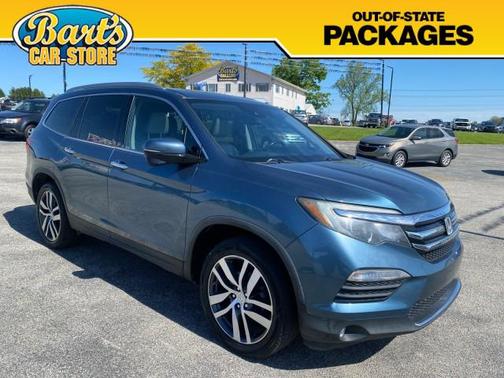 Steel Sapphire Metallic 2016 Honda Pilot Touring