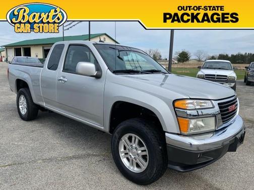 Pure Silver Metallic 2011 GMC Canyon SLE