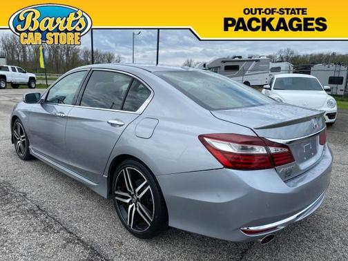 Lunar Silver Metallic 2017 Honda Accord Touring V6
