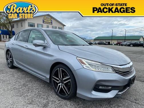 Lunar Silver Metallic 2017 Honda Accord Touring V6