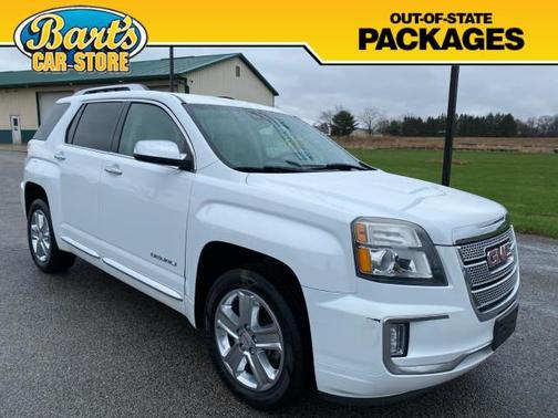 Summit White 2017 GMC Terrain Denali