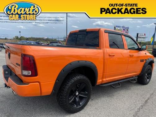 Ignition Orange Clear Coat 2015 RAM 1500 Sport