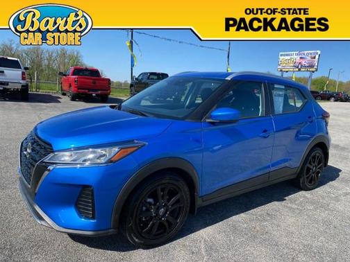 Electric Blue Metallic 2023 Nissan Kicks SV