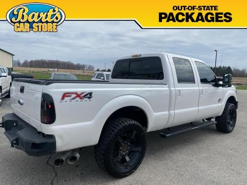 Oxford White 2014 Ford F-250 Lariat