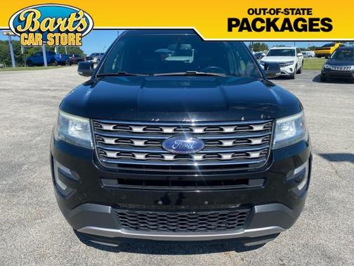 Shadow Black 2017 Ford Explorer XLT