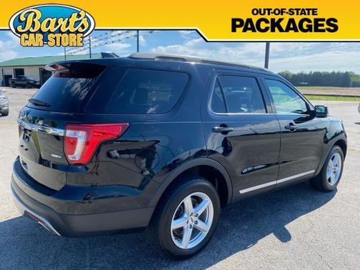 Shadow Black 2017 Ford Explorer XLT