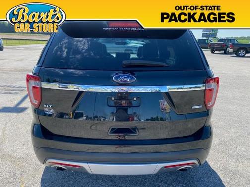 Shadow Black 2017 Ford Explorer XLT