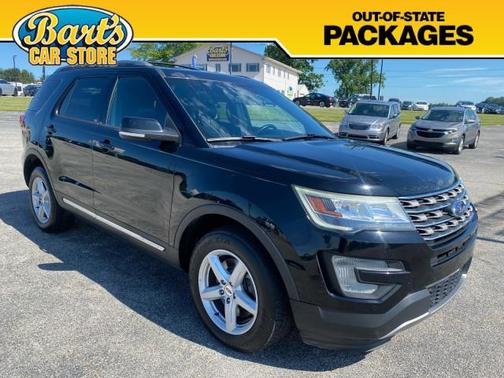 Shadow Black 2017 Ford Explorer XLT