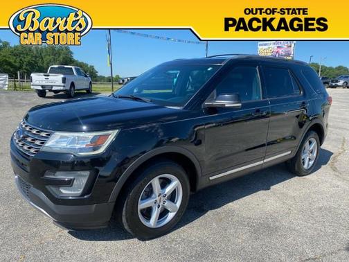 Shadow Black 2017 Ford Explorer XLT