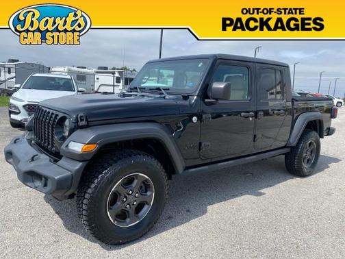 Black Clearcoat 2020 Jeep Gladiator Sport S