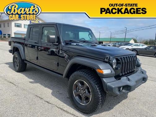 Black Clearcoat 2020 Jeep Gladiator Sport S