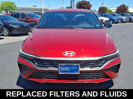 Ultimate Red 2025 Hyundai ELANTRA Sport