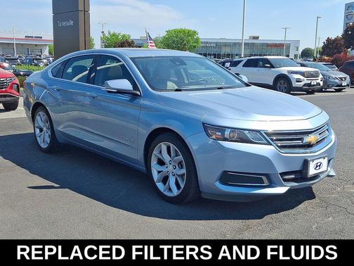 Topaz Metallic 2015 Chevrolet Impala 2LT