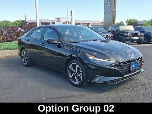 Onyx Black 2023 Hyundai ELANTRA SEL