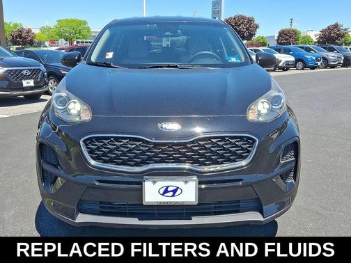 Black Cherry Pearl 2020 Kia Sportage LX